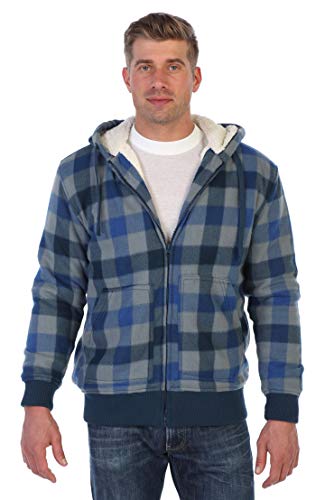 gioberti hooded flannel