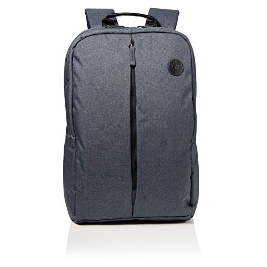 HP Value Backpack 15.6 - Mochila para portátiles de hasta 15.6", gris y azul