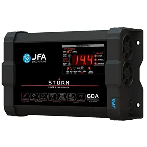 Fonte Carregador Automotivo JFA Storm 60 Amperes SCI Bivolt