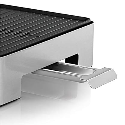 WMF Lono Tischgrill Quadro, Indoor Grill, Elektrogrill klein mit kompakter Grillfläche, spülmaschinenfest, 1250 W – Bild 3