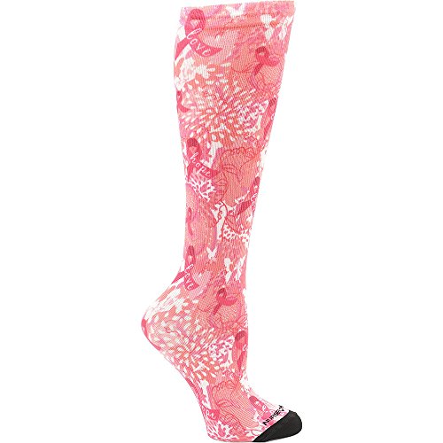 Image of Nurse Mates Women's 360 Socks | 12-14 mmHg Compression | Over The Calf | Comfort Support | 1 Pair
