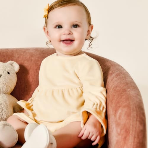 Amazon Essentials x Sofia Grainge Toddlers and Baby Girls' Longsleeve Corduroy Dress2