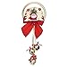 XYZMDJ Decorazioni Natalizie Xmas Bell Bell Hanging Pendant Ornaments Metal Jingle Bells Bambola (Color : D, Size : 12 * 22cm)