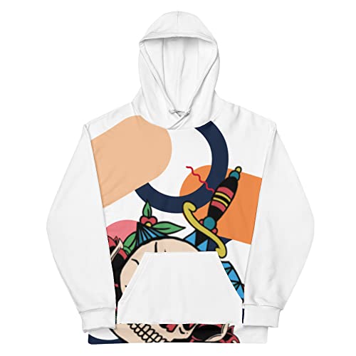 Sweat à capuche finitions premium Astonishng blanc L