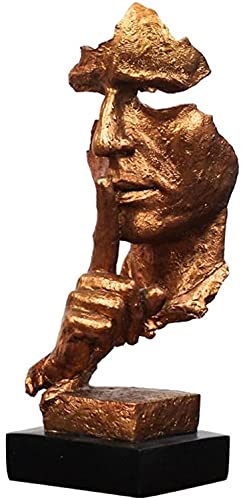 Statue humain résine objet décoration abstrait salon bureau meublement table