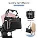 LOVEVOOK Breast Pump Bag, Diaper Bag Tote 3Pcs Set, Work Bag for Breastfeeding Mom with 15