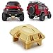 Benedict Harry TRX4M 1PCS Brass Diff Cover Front Rear Axle Housing Case for 1/18 TRX4-M RC Crawler Car Upgrade