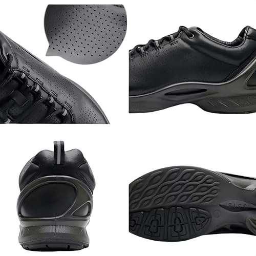 Men’s Military Training Shoes – Lightweight Breathable Leather Jungle Boots – Lace-Up Combat Tactical Sneakers for Outdoor, Work & Duty3