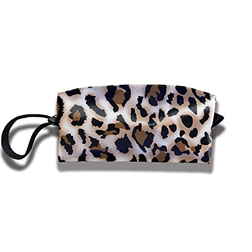 Preisvergleich Produktbild Kosmetik erhalten Tasche Schreibwaren Tasche - Leopardenmuster gedruckt kosmetische Make-up Tasche Aufbewahrungstasche