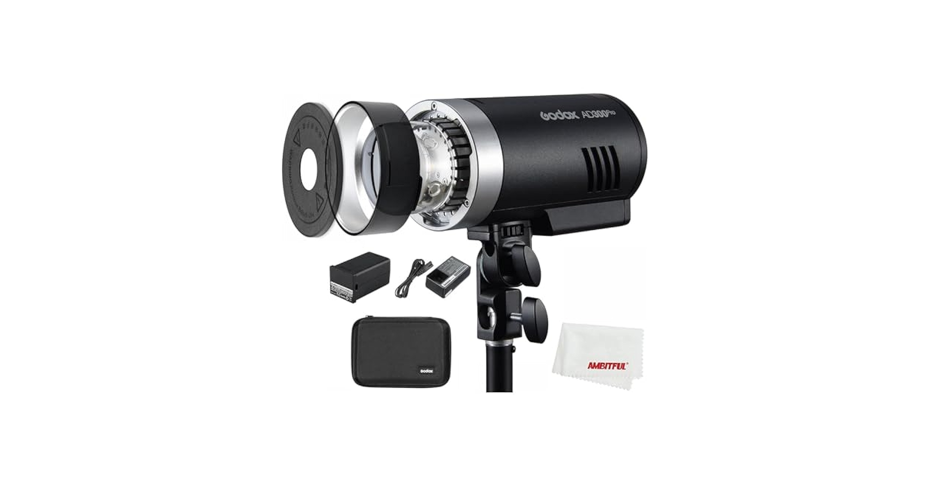 Amazon.com : Godox AD300Pro Portable Outdoor Strobe Flash