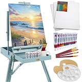 Best Choice Products Art Easel with 32-Piece Set