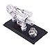 Yamix Double-Cylinder DIY Stirling Engine Motor Model External Combustion Engine Educational Toy Electricity Generator