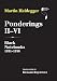 Ponderings II-VI: Black Notebooks 1931-1938 (Studies in Continental Thought)