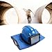Sandblaster Helmet Protective Hood Air Feed Sandblast Helmet 1/4 Inch Inlet 13mm Thread for Spraying Sandblasting Coating Cleaning Construction Manufacturing Industrial Safety