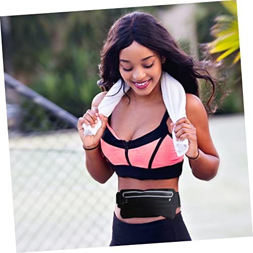 INOOMP 3 Pçs Pochete Esportiva Bolsa De Ginástica Masculina Bolsa De Cintura Para Homens Bolsa De Gi