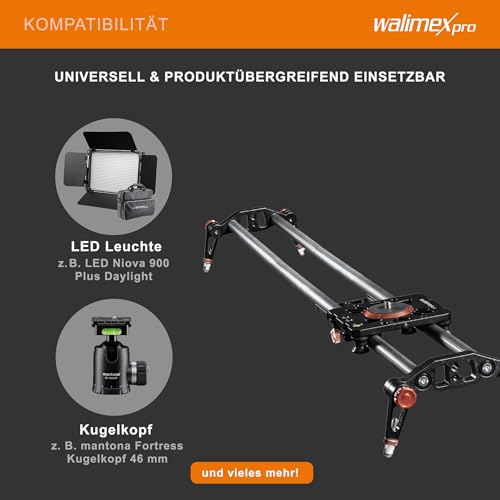 Walimex Pro Treppiede A Binario In Carbonio Pro 100 - 8