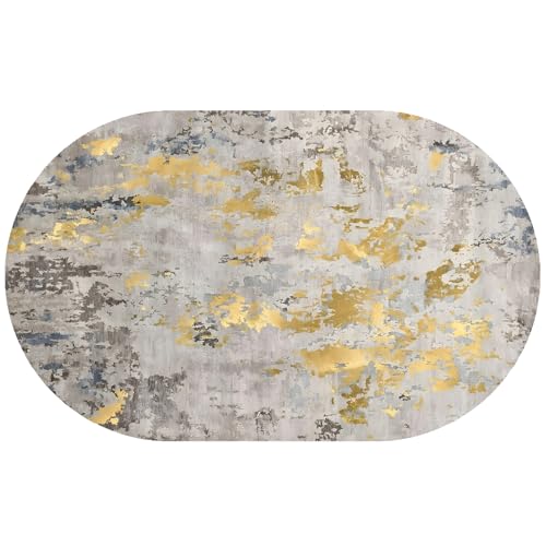 Tapis doux jaune moutarde isolant et confortable pour chambre à coucher