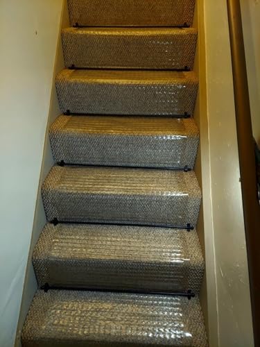 Barras de latón para alfombras de escalera ideales para proteger pasillos y accesos del hogar