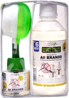 CERO  HERBAL Mosquito Repellent with Machine 'COMBO PACK' (7 Months)