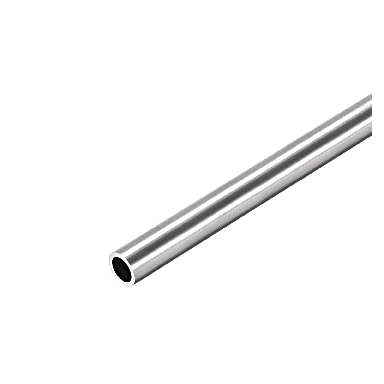 1 stücke Silber Runde 304 Edelstahl Kapillare Rohr 250mm Hohl Rundrohr OD 3/4/5/6/8/10mm ID 2/3/5/6/8mm(10mm x 1mm)