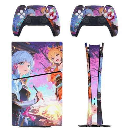 PS5 Slim fW^ XLV[ Genshin Impact _ _ PlayStation 5 یXebJ[ ^XL یV[ Sʕی ʑΉʑΉ ϋv w///قh~ B CA[ UMǂ G