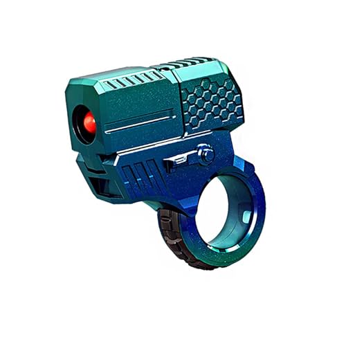 HNSYPX Legierung Anti Stress Spielzeug Multifunktionell, Kreativ Fidget Soft Bullet Guns Toy +20 Weiche Kugel Mini EDC Modisch, Antistress Spielzeug Dekompression (D)