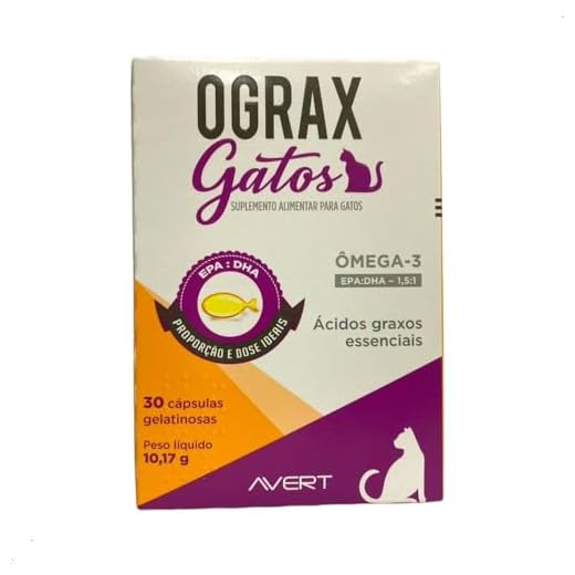 Ograx Gatos 30 CápsulaS 10,17g - Avert