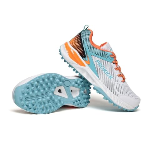 Image of Prokick Finisher is a Lightweight Rubber‑Stud Cricket Shoe Designed for Multi‑Surface Grip, Comfort, and Durability on Turf and Hard Grounds.