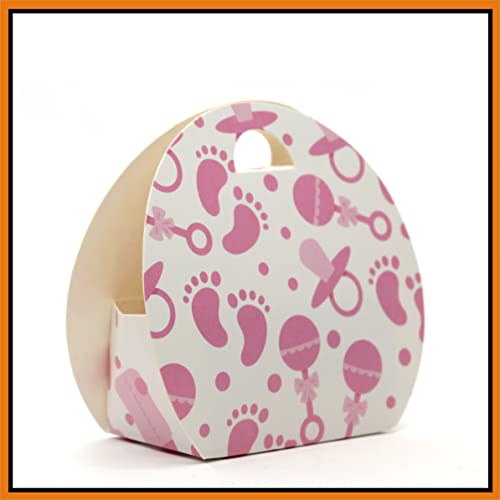 25+25+25 pezzi - 25 Scatoline Bomboniere Battesimo...