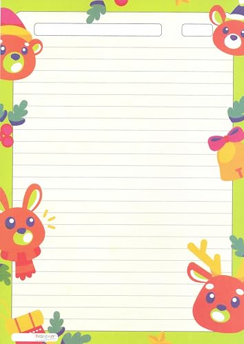 Image of Alvika - Pack of - 40 Design - 025 A4 Size 140 GSM One Side Ruled Multipurpose Designer Colored Art & Craft Sheets for Scrapbooking, Projects