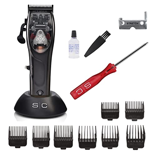 Tondeuse à cheveux homme Stylecraft Mythic sans fil avec 8 peignes et moteur magnétique