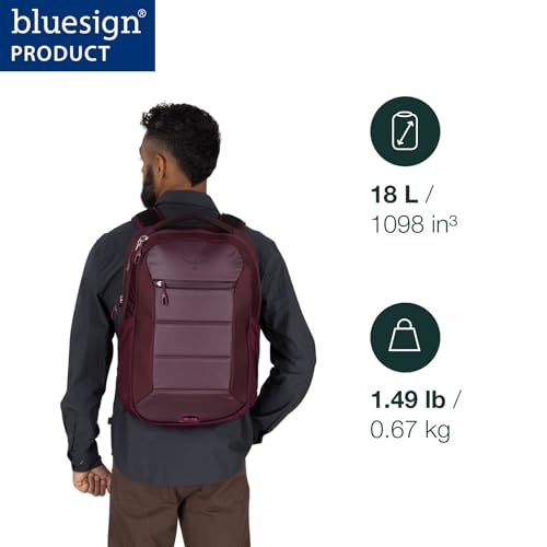 Osprey Ozone Laptop Backpack with Ventilated AirScape Backpanel, Black OS - image 2