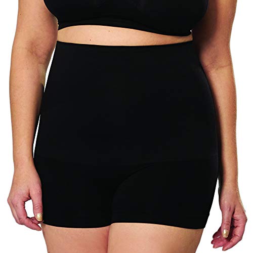 Shapermint High Waisted Body Shaper Boyshorts Tummy Control Waist Slimming And Back Smoothing Shapewear For Women Plus Size Black #TOP5