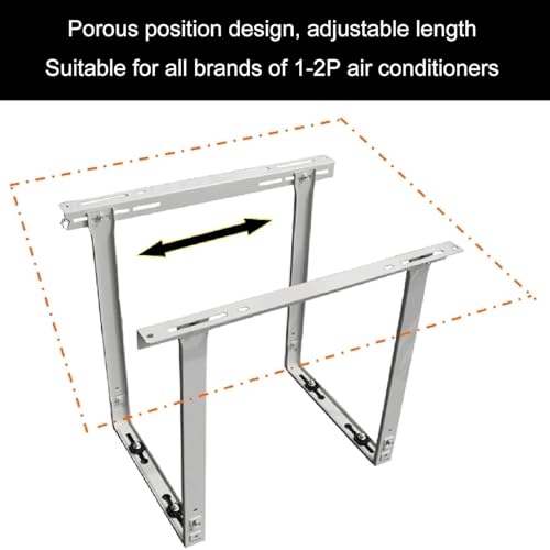 Support de condenseur pour climatiseur 60 cm : installation facile