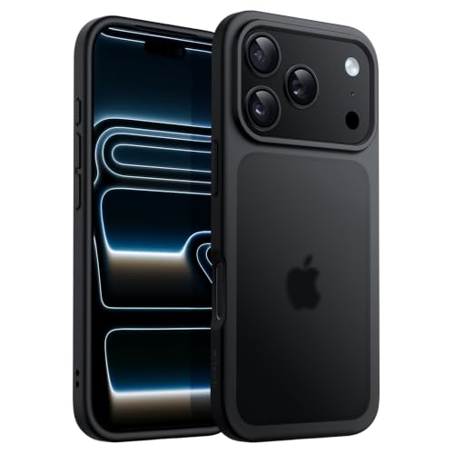 Image of JETech Matte Cover Case for iPhone New Pro Max, Black