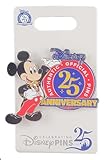 Disney Pin - 25th Anniversary - Celebrating 25 Years of Pin Trading - Mickey
