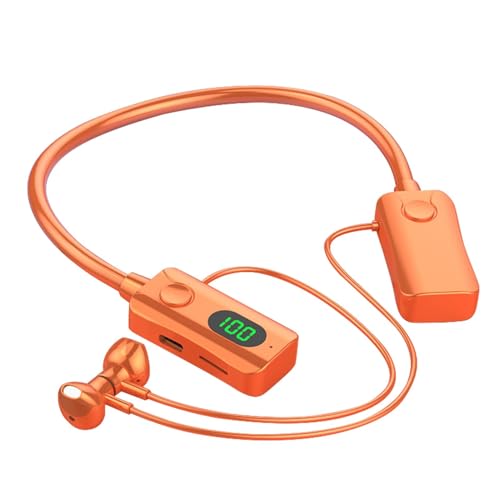 Auricolari senza fili con display digitale - auricolari portatili fili con LED per corsa camminata guida e ciclismo
