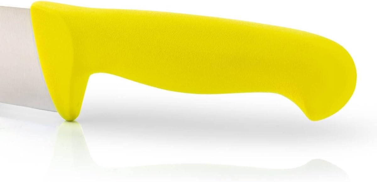 Arcos Butcher Knife 12 Inch Nitrum Stainless Steel. Professional Cooking Knife For Cutting Meat, Fish and Vegetables. Ergonomic Polyoxymethylene Handle. Series 2900. Color Blue.
