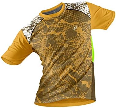 JJ TEES Polyester Half Sleeve Jersey with Round Collar and Digital Print All Over for Men Dry Fit Gym Workout Sports Regular Fit Tshirt