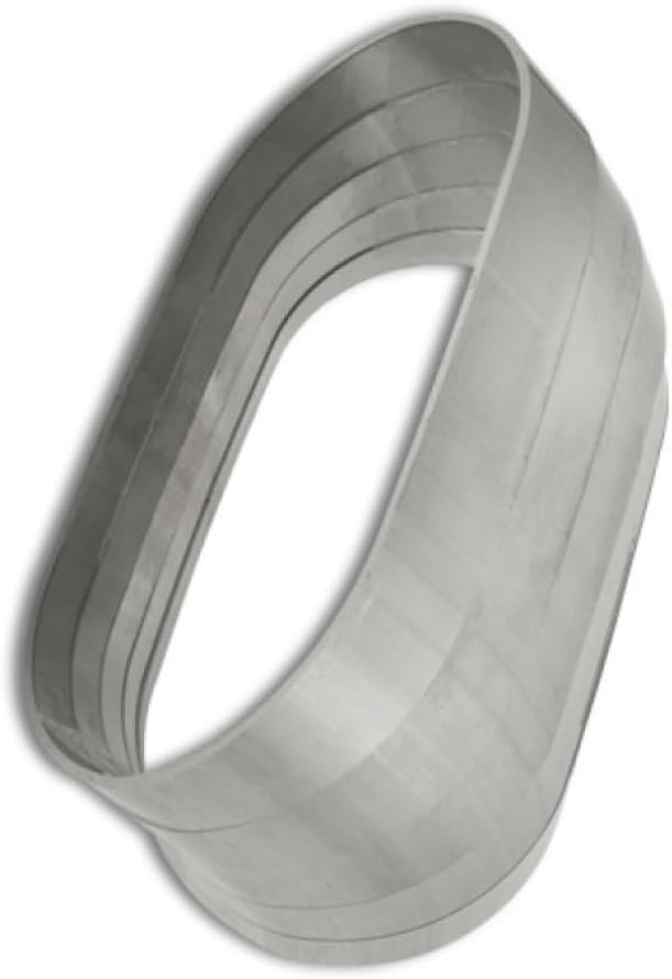 Vibrant For Vertical 304 SS Nominal 3 in. Oval /3.10 in. Centerline Radius | 13576