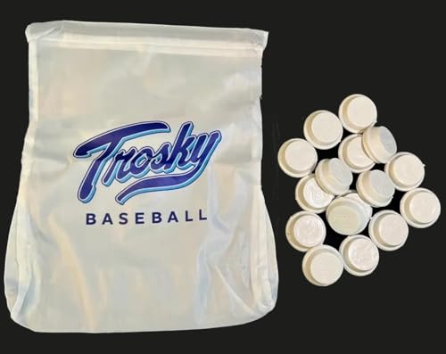 Trosky Vitilla Training Disks – Dominican-Style Street Baseball Game for Hand-Eye Coordination, Reaction Speed & Infield Skill – Baseball & Softball Training Aid for All Ages