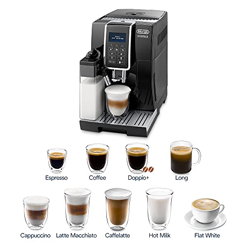 De'Longhi Dinamica Ecam 350.55.B Volautomatische Espressomachine, Met Melksysteem, Digitaal Display Met Duidelijke Tekst… - Image 3