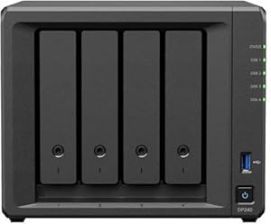 Synology DP340 ActiveProtect-Gerät, 4x8TB HDD + 2x400GB SSD Speicher, 16GB RAM, AMD R1600, bis zu 10GbE RJ45