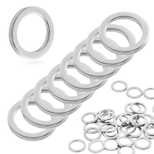 30 Piezas Arandelas para Bisagras de Puertas, Arandelas Planas, M10 Arandelas Acero Inoxidable Planas, Arandela de Seguridad para Puertas, Bicicletas, Accesorios de Maquinaria