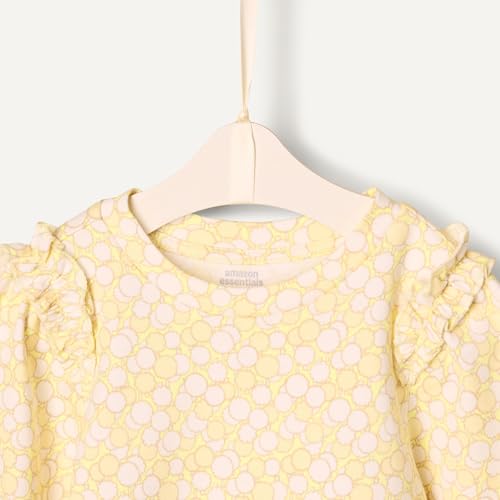 Image of Amazon Essentials x Sofia Grainge Toddler and Baby Girls' 3 /4 Sleeve Knit Top