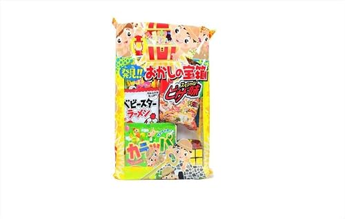 食べて遊べるお菓子の宝箱 お菓子6個とおもちゃ1個の詰合せ 1箱 20袋入り