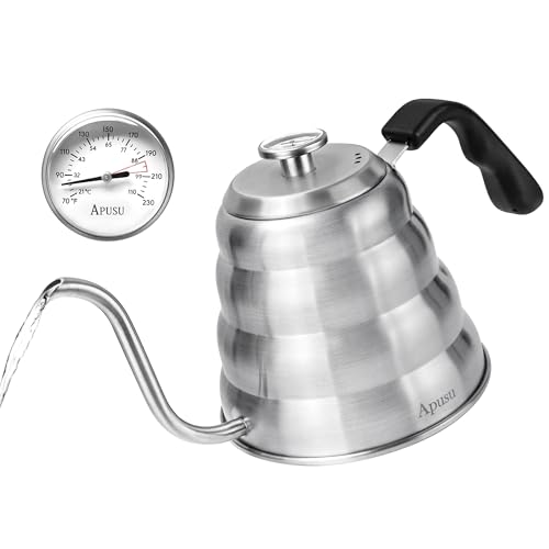 Gooseneck Kettle 1200ml with Thermometer