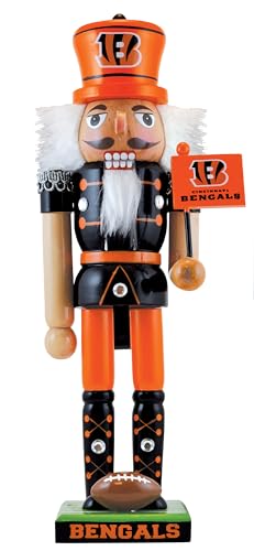 Masterpieces Cincinnati Bengals Tiger NFL Nutcracker