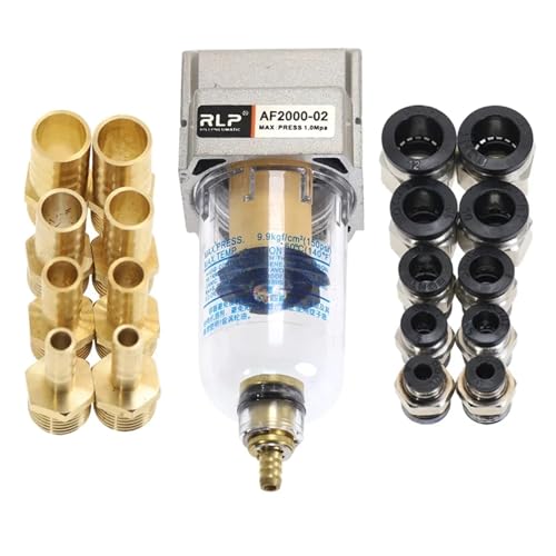 Filtre à air comprimé AF2000-02 piège à eau et humidité en ligne 1/4 - 4