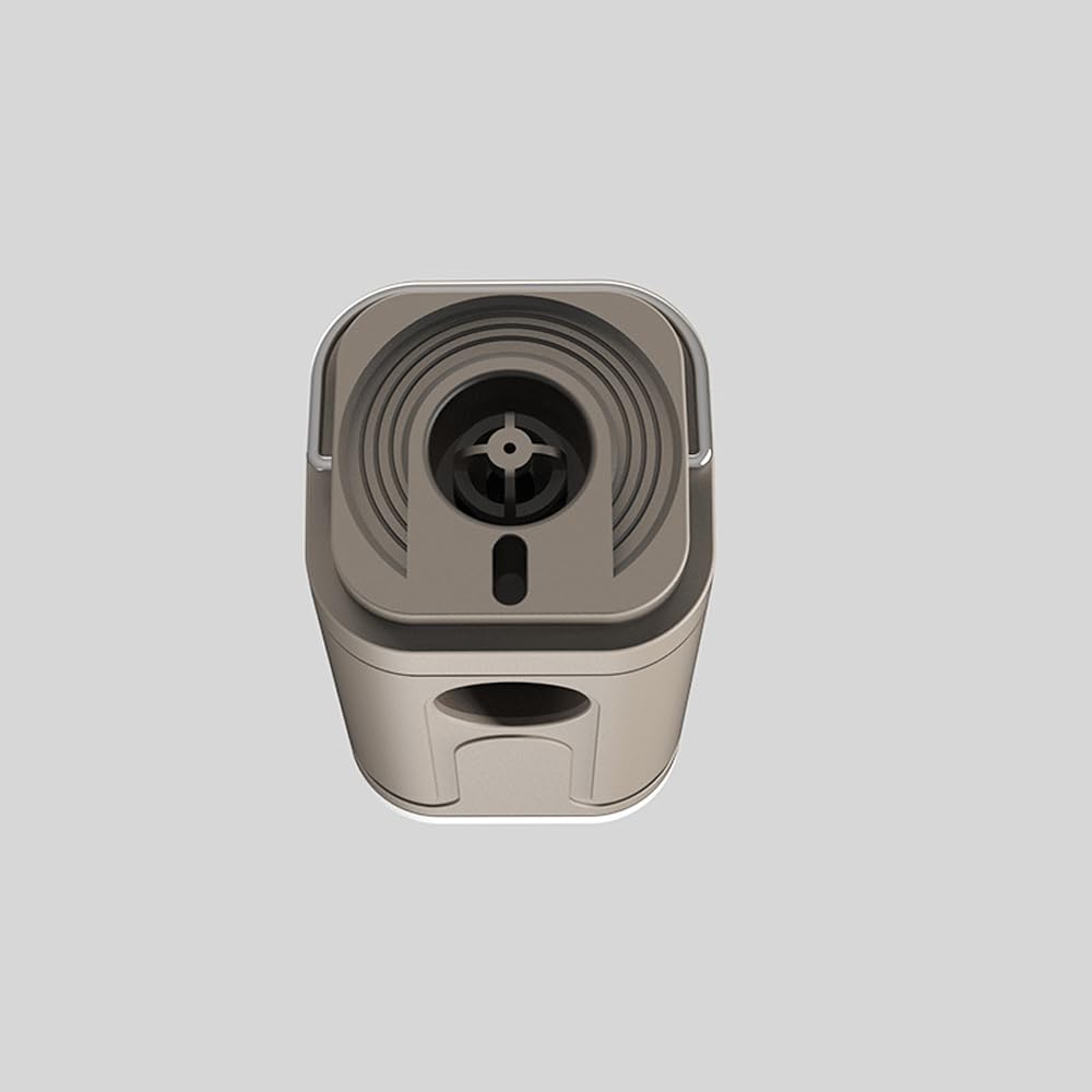 HUIOP Bezprzewodowa pompa powietrza, przenośna elektryczna sprężarka powietrza, pompka do pompowania i spuszczania powietrza z 5 dyszami świetlnymi LED, do basenu Airmattress Airbed pierścienie do